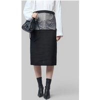 Frenken Stroke Sliced Organza Skirt