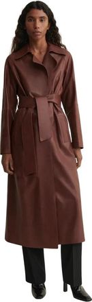 Arma Yava Plonge Vegetal - Dames - Trenchcoats - Bruin - S - Jassen