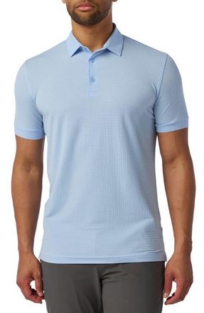 Mizzen+Main Copa Trim Fit Performance Polo in Cloud Blue at Nordstrom, Size Xx-Large