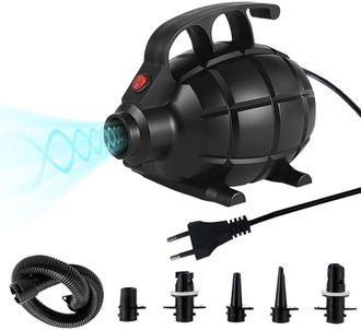 OEM Bomba El&eacute;ctrica De Aire De 600 W Con 5 Boquillas Para Colchonetas Inflables, Colchones De Aire, Flotadores, Balsas, Camas De Agua, Barcos Y Piscinas I