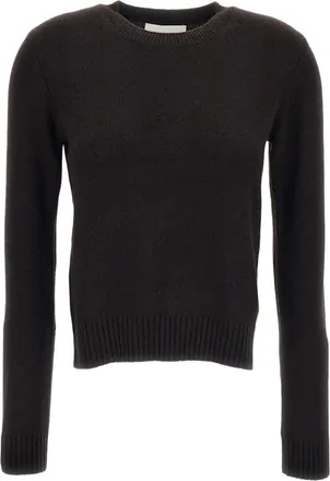 Lisa Yang Brown Mable Mid-Weight Cashmere Sweater