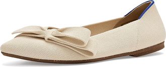 Rothy's The Bow Point II Womens Slip-on Dress Shoes Conch : 10.5 M, Synthetic