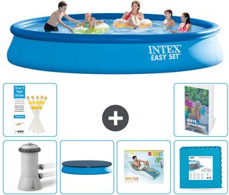 Intex Piscina Easy Set Redonda - 457x84 Cm - 7-piezas S303