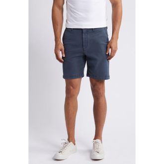 Faherty Coastline 8-Inch Chino Shorts in Blue Nights at Nordstrom Rack, Size 31