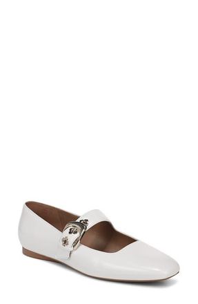 Naturalizer Cosmic Mary Jane Flat in Warm White at Nordstrom, Size 7.5