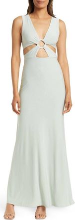 By Design Josetta Sleeveless Maxi Dress in Sage at Nordstrom Rack, Size X-Small