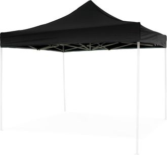 Evergreen Cubierta De Repuesto Para Gazebo De Jard&iacute;n 3x3 Plegable Impermeable - Negro