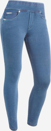 Freddy Jeggings FREDDY Leggings NOWY1MC002ORG, Damen, Gr. XS, EURO, blau (light blau jeans, light blau seams), Obermaterial: 84% Baumwolle CO. 16% Elasthan E