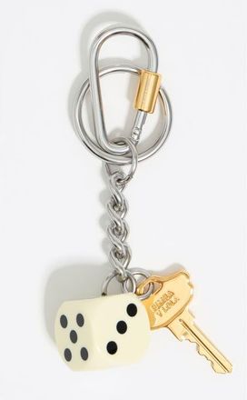 Bimba & Lola Key dice key ring in Ivory at Nordstrom