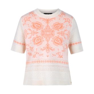 Marc Cain Paisley Trui - Dames - Truien - Veelkleurig - Maat: L Wol