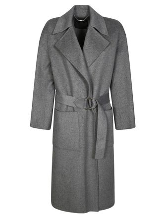 Liu Jo Mid-Length Liujo Coat With Wide Lapel
