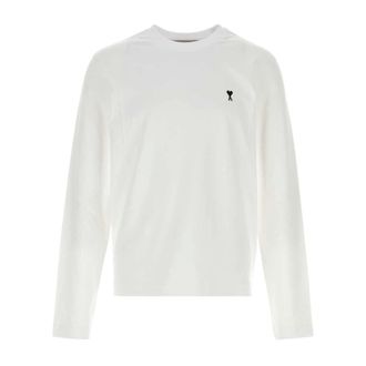 Ami Heren, Tops, Wit, Maat: XL Katoen
