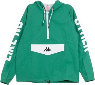 Kappa Hoodies - Heren - Hoodies - Groen - M - Hoodies & sweatvesten