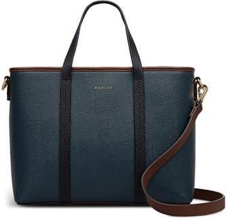 Radley London Templeton Place Saffiano Leather Small Tote Bag in Teal at Nordstrom Rack