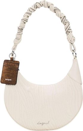 Desigual Helium Calgary Bag - Dames - Schoudertassen - Beige - ONE Size - Leer - Tassen