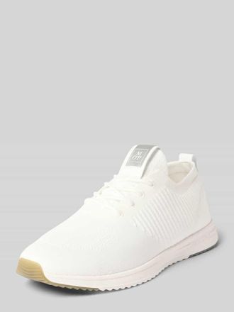 Marc O'Polo Low Top Sneaker mit strukturierter Stretch-Oberfl&auml;che in Weiss, Gr&ouml;&szlig;e 40
