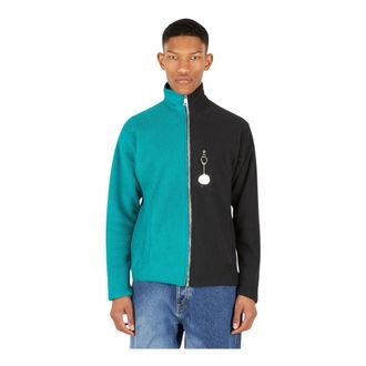 (di)vision Fleece Jackets, male, Multicolor, Size: XS Construct Fleece Split Sweatshirt