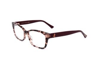 Jimmy Choo London Womens 53mm Burgundy Havana Eyeglasses JC270-65T-53