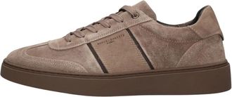 Stefano Lauran Art-star 33 Sneakers - Heren - Sneakers - Beige - 45 EU - Leer - Schoenen