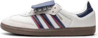 adidas Samba LT Crystal White Dark Blue - Heren - Skateschoenen - Veelkleurig - 36 2/3 EU - Leer - Fitness