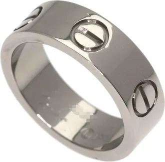 Cartier White Gold (18K) Band Ring (Pre-Owned)
