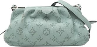 Louis Vuitton Pre-owned Mahina Scala Mini Schoudertas - Dames - Vintage Schoudertas - Blauw - ONE Size - Leer - Vintage