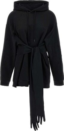 Maison Margiela Hoodie Dress With Gloves