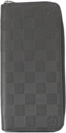 Louis Vuitton Black Infini Leather Long Wallet (Bi-Fold) (Pre-Owned)