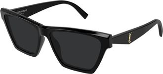 Saint Laurent Sunglasses, unisex, Black, Size: 58 MM SL M103 Sunglasses