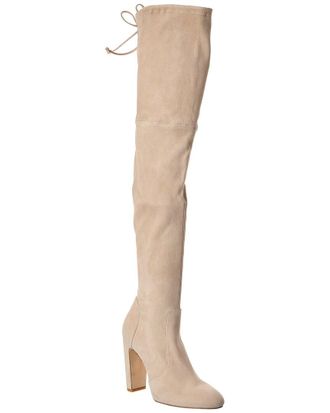 Stuart Weitzman Vidaland 100 Suede Over-The Knee Boot