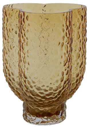 AYTM Mundgeblasene Design Vase Aura Trio 18.5 x 25 cm - Amber
