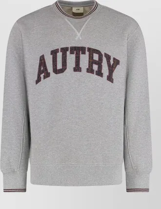 Autry logo cotton sweatshirt