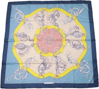 Herm&egrave;s Pre-owned Silk scarves - Dames - Vintage Accessoires - Veelkleurig - ONE Size - Vintage