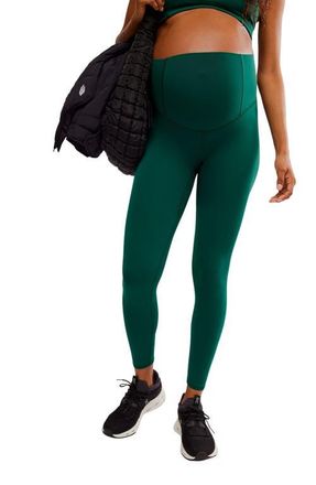 Free People x Hatch Never Better Maternity Leggings in Garden Green at Nordstrom, Size Medium