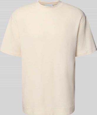 Armedangels Armedangels Relaxed Fit T-Shirt aus reiner Bio-Baumwolle Modell MAARKOS WAFFLE in Weiss, Gr&ouml;&szlig;e XXL