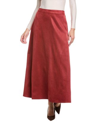 Vince Camuto Front Seam A-Line Skirt