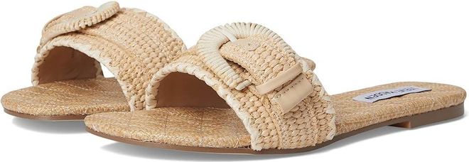 Steve Madden Merla Womens Sandals Natural Raffia : 7.5 M