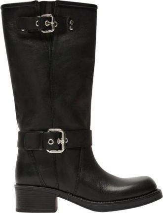 Max Mara Schoenen, Dames, Zwart, 38 EU, High Boots