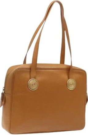Saint Laurent Pre-owned Handbags, female, Brown, Size: ONE SIZE Pre-owned Vintage Shoulder Bag