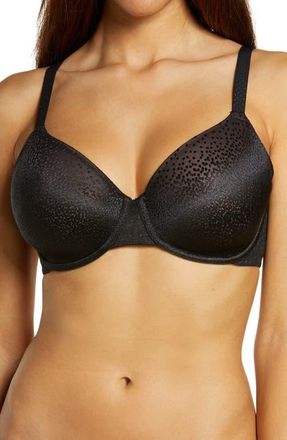 Wacoal Back Appeal Underwire T-Shirt Bra in Black at Nordstrom, Size 40Ddd