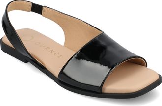 Journee Collection Journee Womens Brinsley Medium and Wide Width Flat Sandals