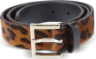 Orciani Cintura con stampa - Marrone