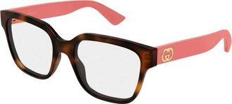 Gucci Eyeglasses - Dames - Brillen - Bruin - 53 MM - Accessoires