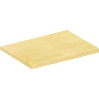 ebuy24 Piano di lavoro vcm 30mm di spessore Larghezza 100 cm Facile da pulire Piano cucina - Fasola (quercia miele)