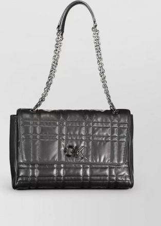 Calvin Klein quilted clutch bag