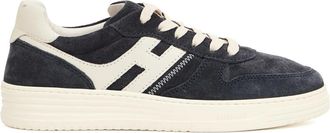 Hogan Blauwe Cam Basket Sneakers - Heren - Sneakers - Blauw - 39 1/2 EU - Schoenen