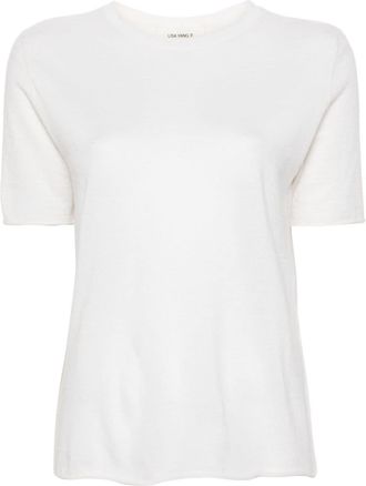Lisa Yang Ari cashmere T-shirt - women - Cashmere - 0 - Neutrals