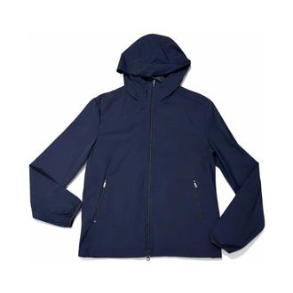 Genti Light Jackets, male, Blue, Size: 2XL Summer Jacket Monogram