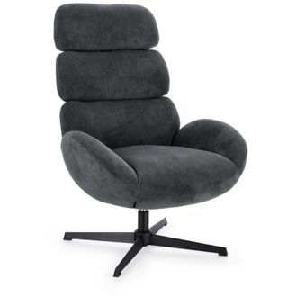 BIZZOTTO Poltrona Girevole Violante Nero
