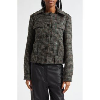 A.L.C. Chase Jacket in Cognac/Forest at Nordstrom Rack, Size 10